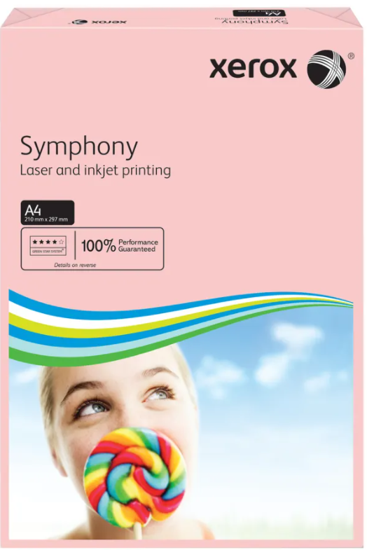 Xerox 003R93970 Symphony pink pastel tints A4 ream, 80g (500 sheets) 003R93970 150521 - 1