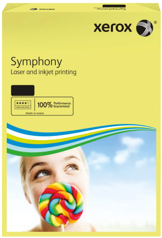Xerox 003R93975 Symphony yellow pastel tints A4 ream, 80g (500 sheets) 003R93975 150522 - 1