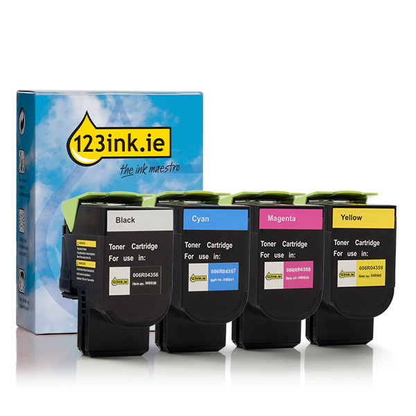 Xerox 006R04356/57/58/59 BK/C/M/Y toner 4-pack (123ink version) 130820 - 1