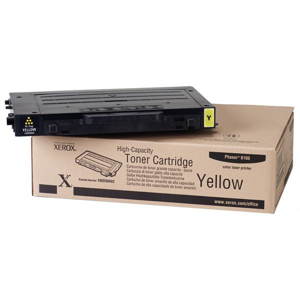 Xerox 106R00682 high capacity yellow toner (original Xerox) 106R00682 046705 - 1