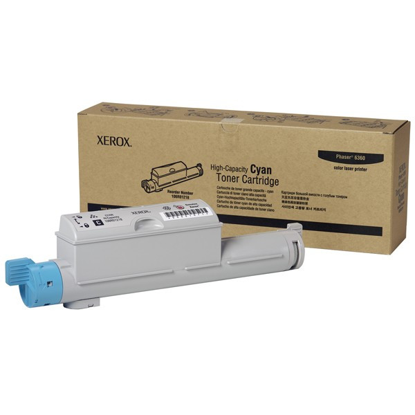 Xerox 106R01218 high capacity cyan toner (original Xerox) 047248 - 1