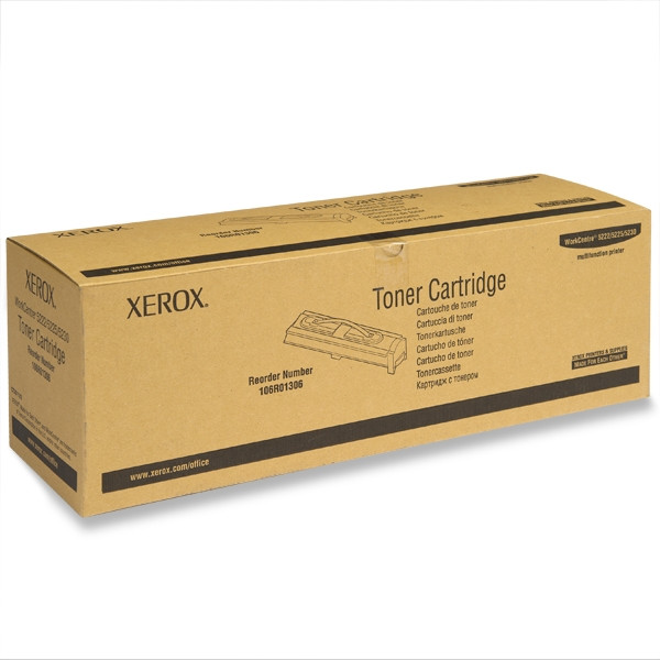 Xerox 106R01306 black toner (original Xerox) 106R01306 047548 - 1