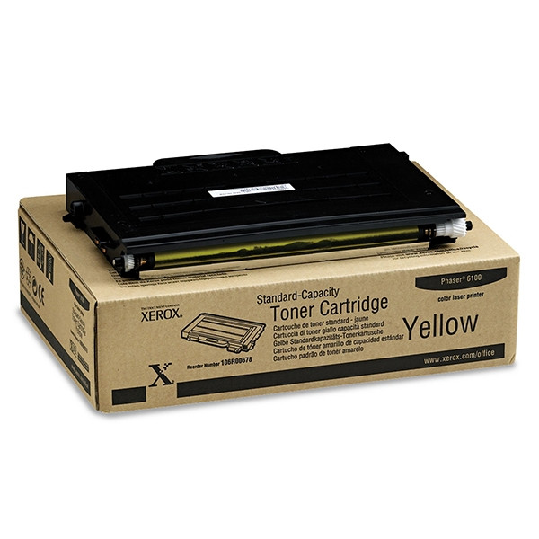 Xerox 106R678 standard yellow toner (original) 106R00678 046701 - 1