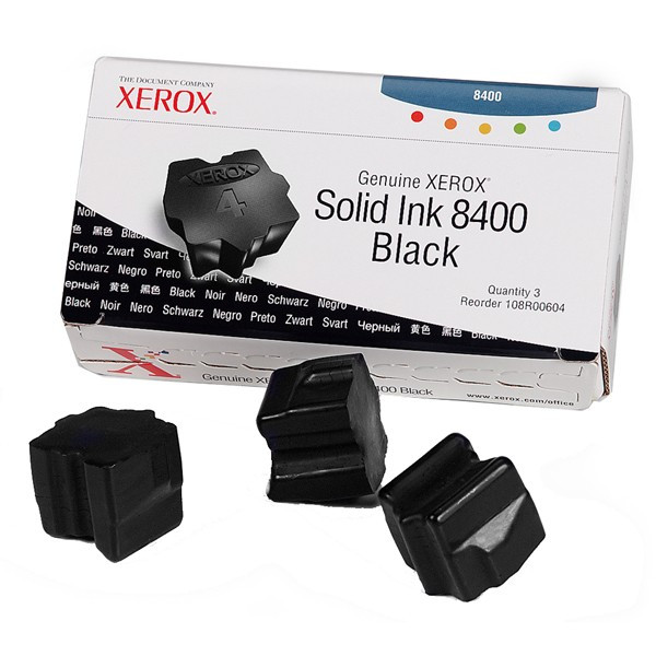 Xerox 108R00604 black Solid Ink 3-pack (original) 108R00604 046726 - 1
