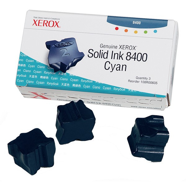 Xerox 108R00605 cyan Solid Ink 3-pack (original) 108R00605 046727 - 1