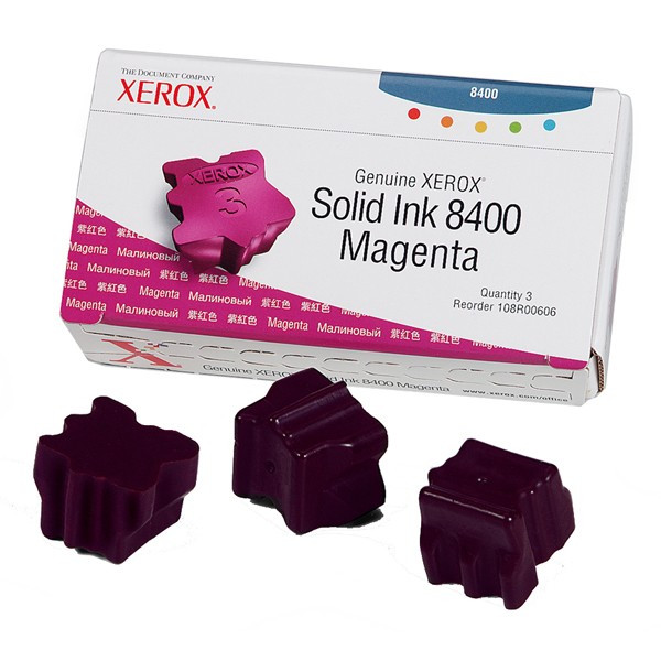 Xerox 108R00606 magenta Solid Ink 3-pack (original) 108R00606 046728 - 1