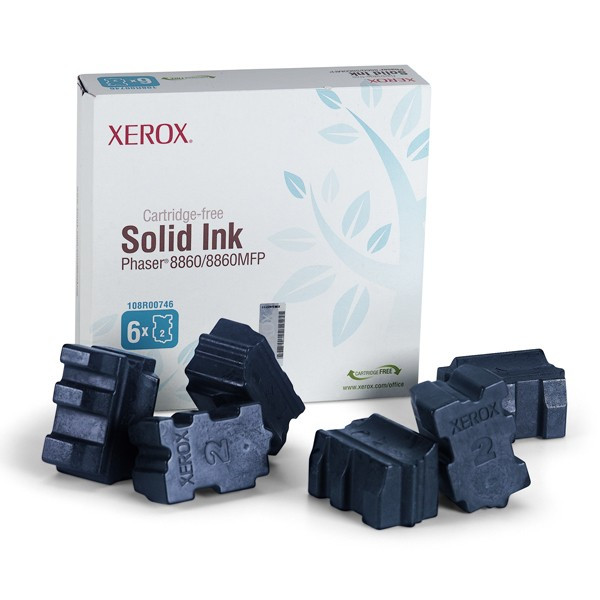 Xerox 108R00746 cyan solid ink 6-pack (original Xerox) 047368 - 1