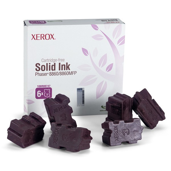 Xerox 108R00747 magenta solid ink 6-pack (original Xerox) 047370 - 1