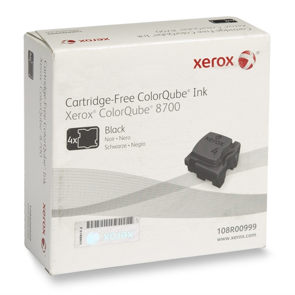 Xerox 108R00999 black solid ink 4-pack (original) 108R00999 047794 - 1