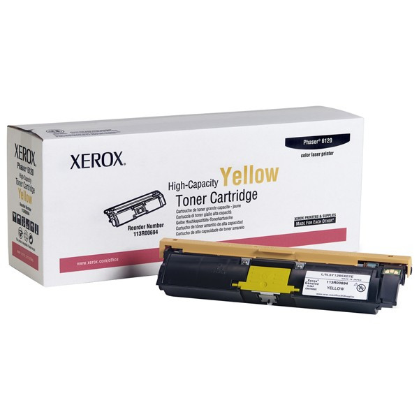 Xerox 113R00694 high-capacity yellow toner (original) 047102 - 1
