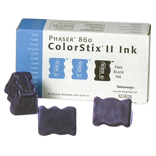 Xerox 16190601 cyan + black ColourStix II (original Xerox) 046610 - 1