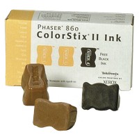 Xerox 16190801 yellow + black ColourStix II 3-pack (original) 016190801 046612