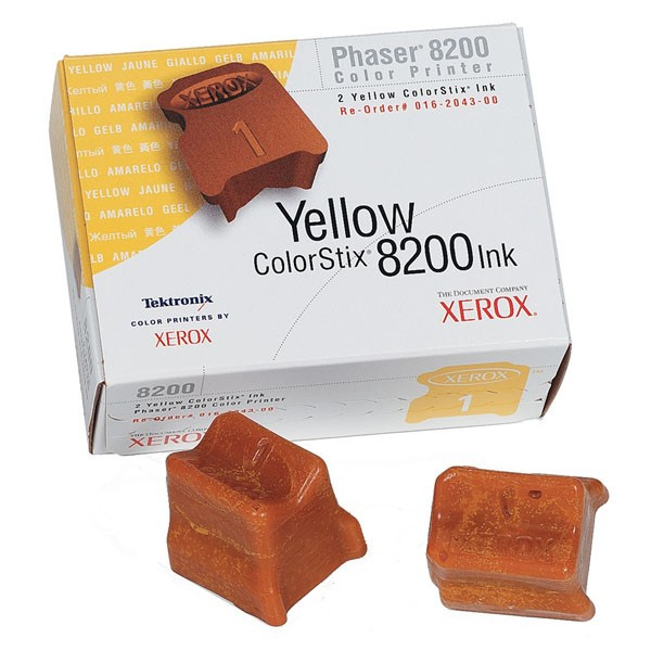 Xerox 16204300 yellow ColourStix ink 2-pack (original Xerox) 046666 - 1