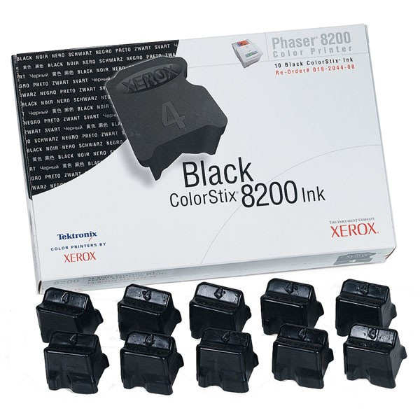 Xerox 16204400 black ColourStix ink 10-pack (original) 016204400 046667 - 1