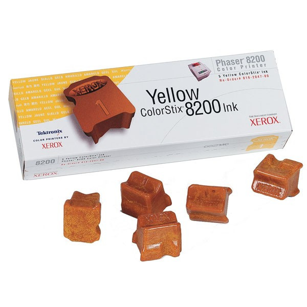 Xerox 16204700 yellow ColourStix ink 5-pack (original Xerox) 046670 - 1