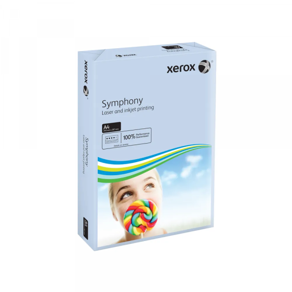 A4 160g paper (Pastel blue) | Xerox Symphony | 250 sheets 150532 - 1