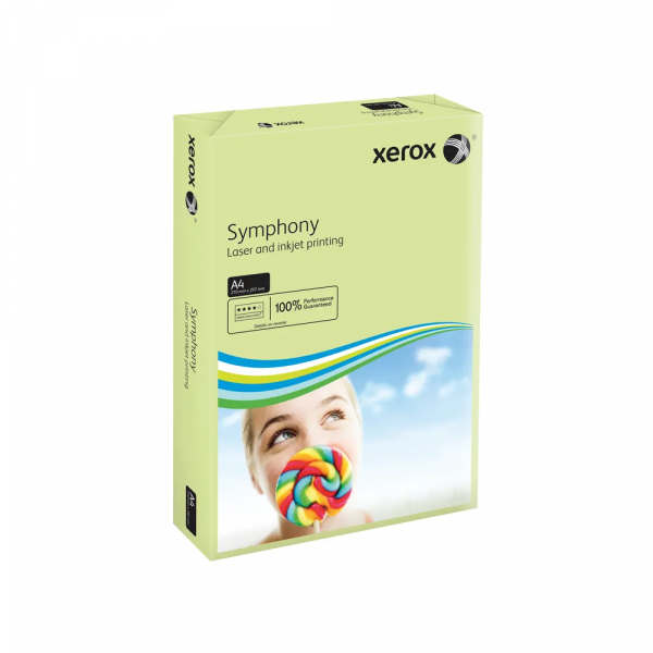 A4 160g paper (Pastel green) | Xerox Symphony | 250 sheets 150533 - 1