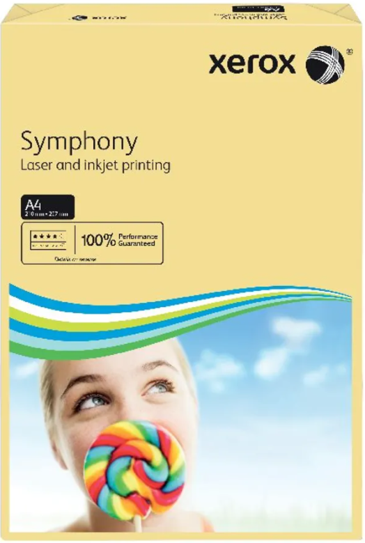A4 80g paper | Pastel ivory | Xerox Symphony | 500 sheets 150518 - 1