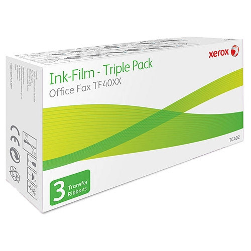 Xerox TC402 black fax roll 3-pack (original Xerox) 041888 - 1