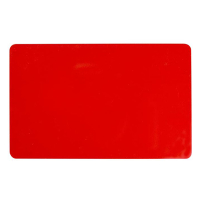 Zebra 104523-130 red pvc cards | 500-pack 141578