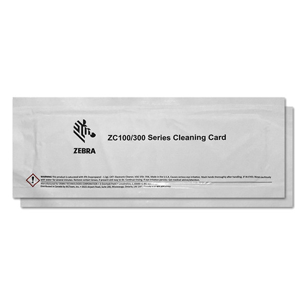 Zebra 105999-310 cleaning cards (2-pack) 105999-310 144522 - 1