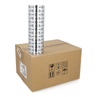 Zebra 1600 wax ribbon (01600BK22045) 220mm x 450m | 6-pack 144548