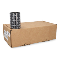 Zebra 2100 wax ribbon (02100BK10645) 106mm x 450m | 12-pack 141086