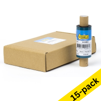 Zebra 2300 wax ribbon (02300GS06407), 64mm x 74m, 15-pack (123ink version)