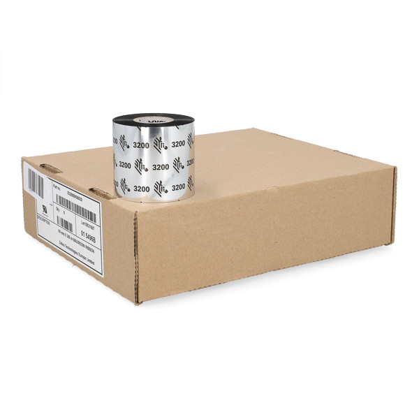 Zebra 3200 wax/resin ribbon (03200BK06030) 60mm x 300m | 6-pack 144572 - 1