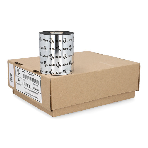 Zebra 3200 wax/resin ribbon (03200BK08945) 89mm x 450m | 6-pack 141136 - 1