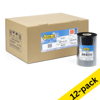 Zebra 3200 wax/resin ribbon (03200BK11045) 110mm x 450m (123ink version) | 12-pack 144616
