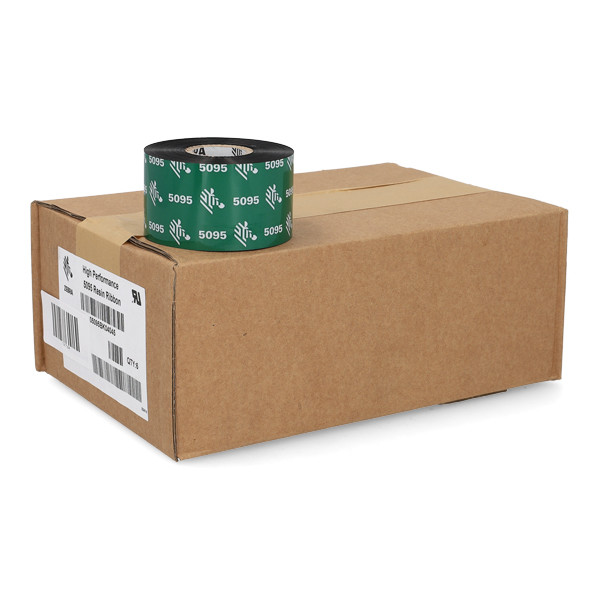 Zebra 5095 resin ribbon (05095BK04045) 40mm x 450m | 6-pack 141164 - 1