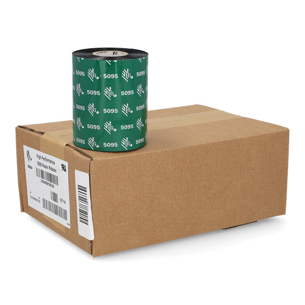 Zebra 5095 resin ribbon (05095BK08345) 83mm x 450m | 6-pack 141168 - 1