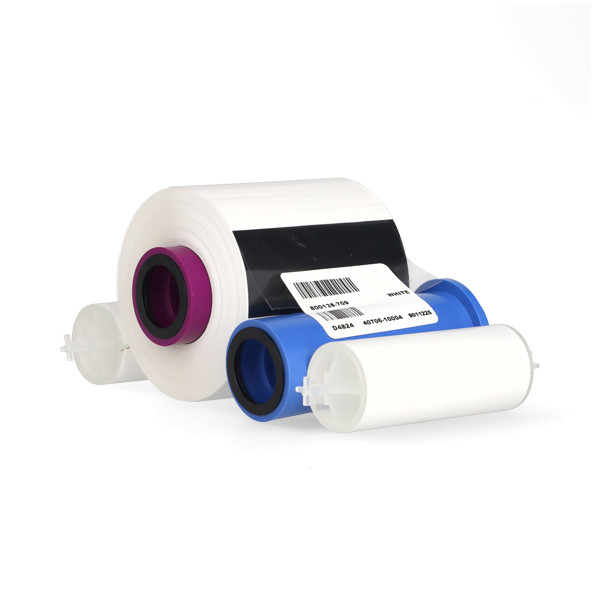 Zebra 800077-709EM white ink ribbon 141538 - 1