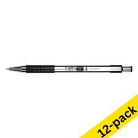 Ballpoint pen | black | Zebra F-301 | 12-pack