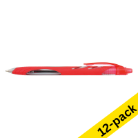 Ballpoint pen | red | Zebra OLA | 12-pack