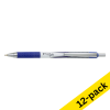 Zebra Z-Grip Flight blue ballpoint pen (12-pack)