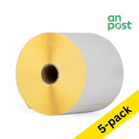 Zebra Z-Perform 1000D An Post label (800284-605) 102 x 152mm (123ink version) | 5-pack 653127