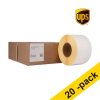 Zebra Z-Perform 1000D UPS shipping label (3006306-T) 100 x 150mm (123ink version) | 4-pack x5 653176