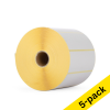 Zebra Z-Perform 1000D label (880191-038D) 102 x 38mm (123ink version) | 5-pack 650725 - 1
