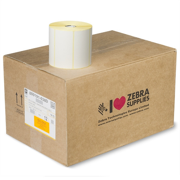 Zebra Z-Perform 1000D label (880191-038D) 102mm x 38mm (12 rolls) 880191-038D 140004 - 1