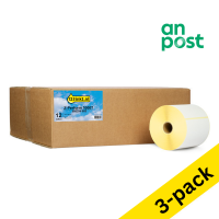 Zebra Z-Perform 1000T A Post label (800294-605) 102 x 152mm (123ink version) | 12-pack x3 653129