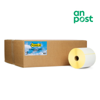 Zebra Z-Perform 1000T An Post label (800294-605) 102 x 152mm (123ink version) | 12-pack 653119