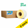 Zebra Z-Perform 1000T An Post label (87985) 102 x 152mm (123ink version) | 4-pack x5 653130 - 1