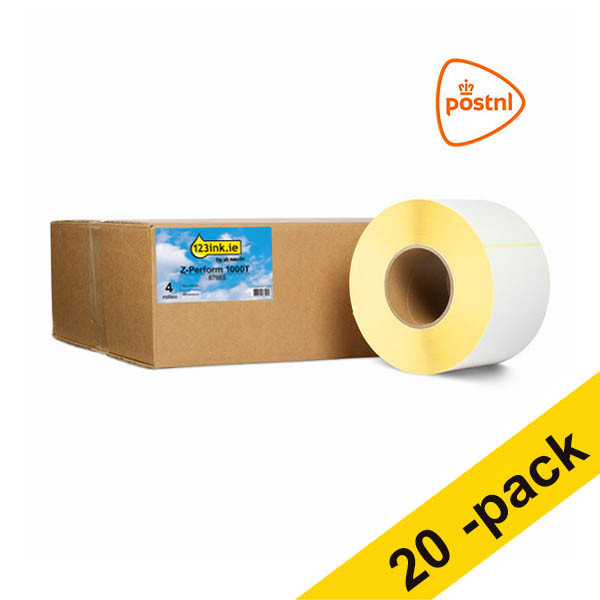 Zebra Z-Perform 1000T An Post label (87985) 102 x 152mm (123ink version) | 4-pack x5 653130 - 1