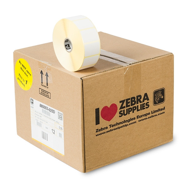 Zebra Z-Perform 1000T label (88003-025D) 38mm x 25mm (12 rolls) 880003-025D 140032 - 1