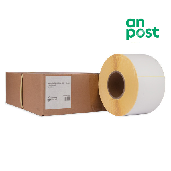 Zebra Z-Select 2000D An Post label (800740-605) 102 x 152mm (123ink version) | 4-pack 653120 - 1