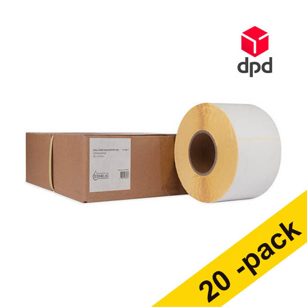Zebra Z-Select 2000D DPD label (800740-605) 102 x 152mm (123ink version) | 4-pack x5 653432 - 1