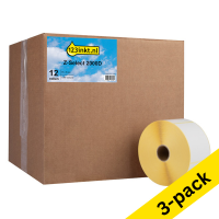 Zebra Z-Select 2000D label (3007209-T) 57mm x 76mm (3 x 12-pack) (123ink version) 3007209-TC 650743
