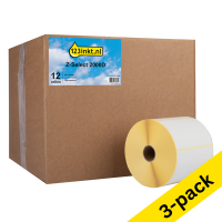 Zebra Z-Select 2000D label (800264-255) 102mm x 64mm (3 x 12-pack) (123ink version) 800264-255C 650732